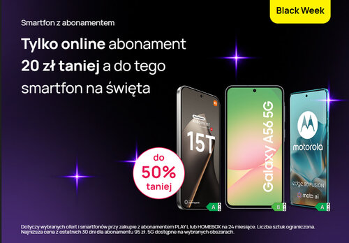Abonament na Black Week