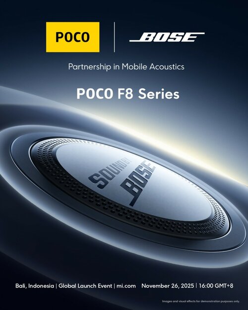 POCO F8 Pro Ultra głośniki Bose