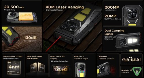 DOOGEE V Max LR
