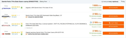Garmin Fenix 7 Pro Solar