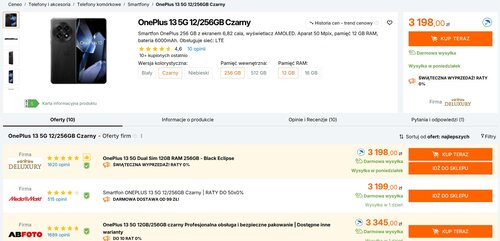 OnePlus 13 Ceneo
