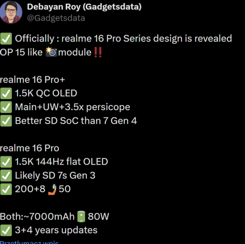 realme 16 Pro