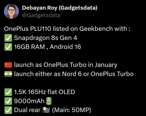 OnePlus Nord 6