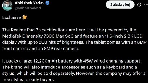 realme Pad 3