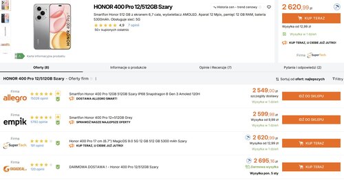 Honor 400 Pro