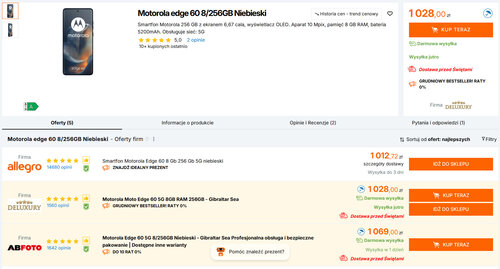 Motorola Edge 60