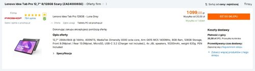 Lenovo Idea Tab Pro