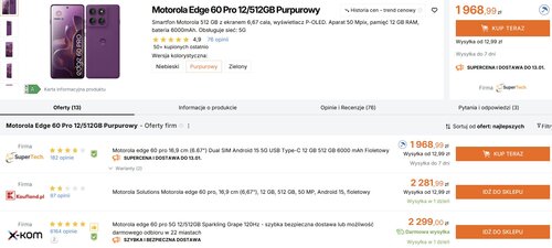 Motorola Edge 60 Pro