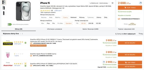 iPhone 15