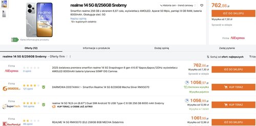 realme 14