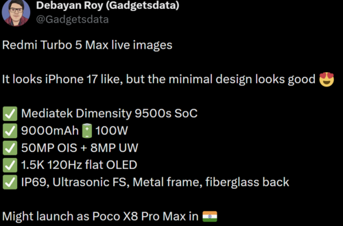 POCO X8 Pro Max