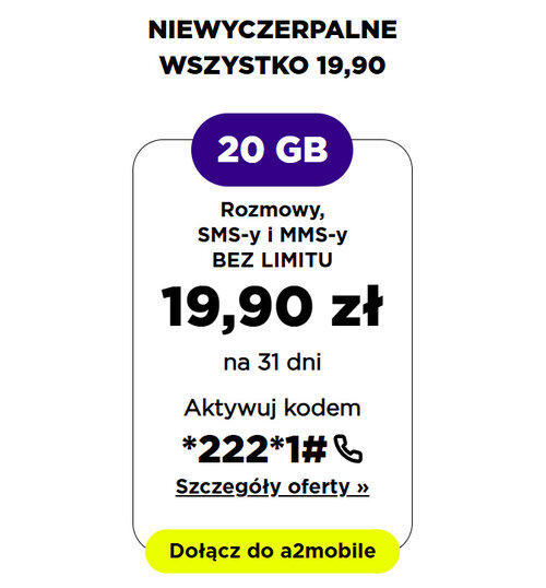 Oferta a2mobile