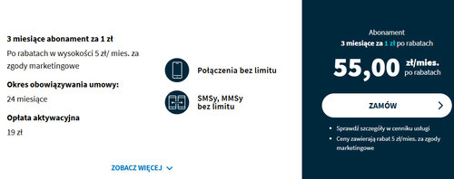 Bonus za przeniesienie numeru do a2mobile