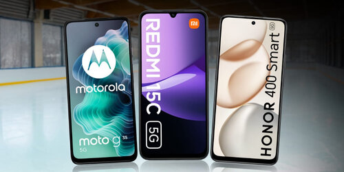 Motorola Moto G35 5G, Redmi 15C 5G i Honor 400 Smart 5G