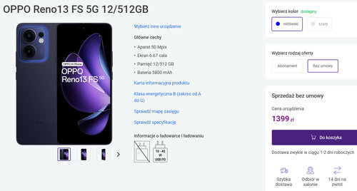 OPPO Reno13 FS
