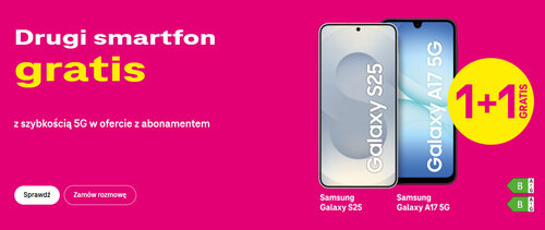 Samsung Galaxy S25 i Samsung Galaxy A17 5G