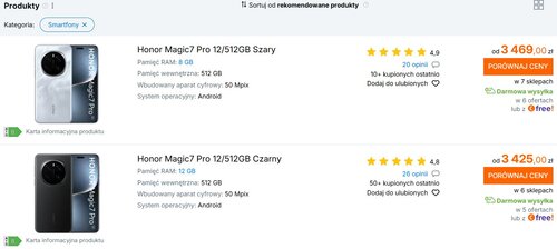 Honor Magic 7 Pro Ceneo