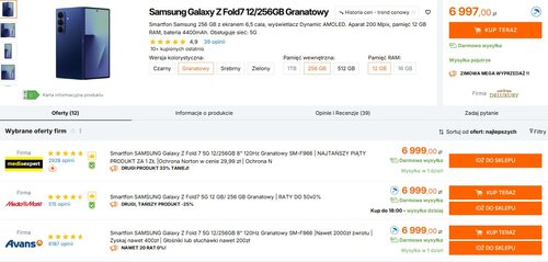 Samsung Galaxy Z Fold7