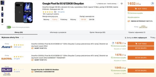 Google Pixel 9a