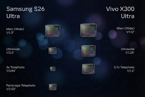 Samsung Galaxy S26 Ultra aparaty