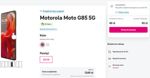 Motorola Moto G85