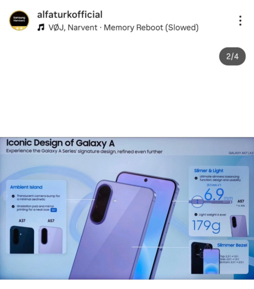 Samsung Galaxy A57