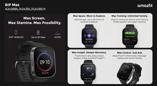 Amazfit Bip Max