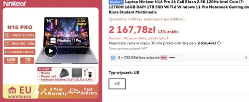 Ninkear N16 Pro