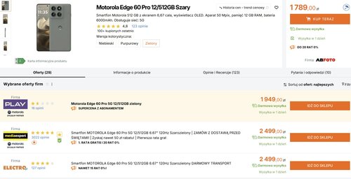 Motorola Edge 60 Pro