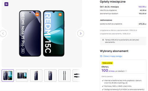 Redmi Note 15 Pro 5G i Redmi 15C 4G