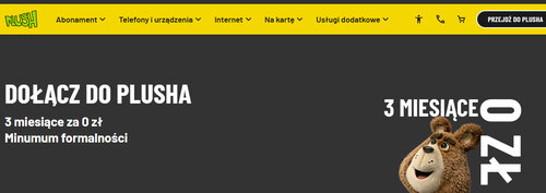 Promocja Plusha za przeniesienie numeru