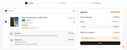POCO F8 Ultra z oficjalnego sklepu Xiaomi 10% taniej