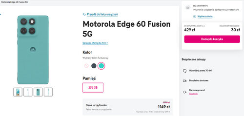 Motorola Edge 60 Fusion