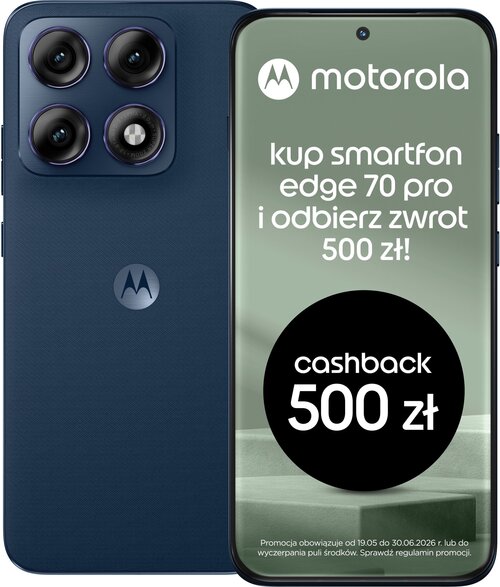 Motorola edge 70 pro promocja cashback