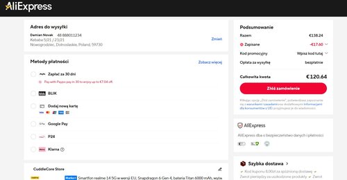 Na AliExpress realme 14 5G kupisz za jedyne 510 zł!