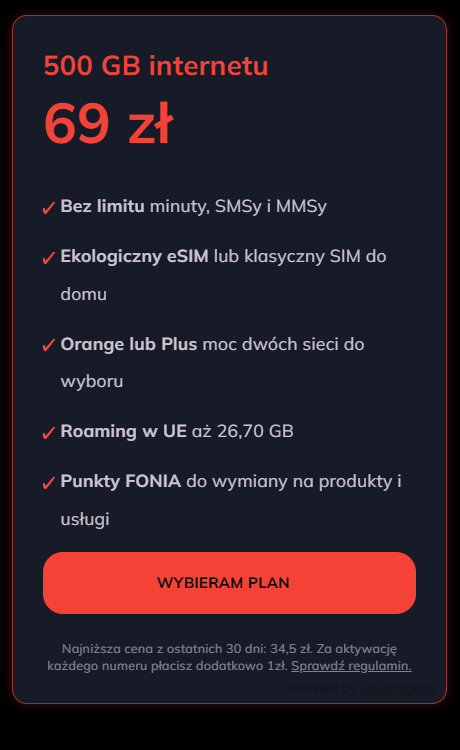 Fonia 500 GB