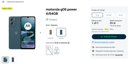 Motorola Moto G06 Power