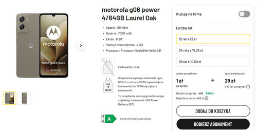 Motorola Moto G06 Power