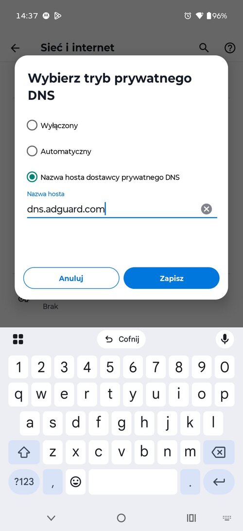 Blokowanie reklam na telefonie z Androidem