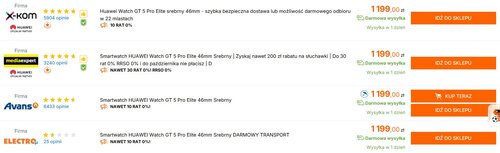 HUAWEI Watch GT 5 Pro Elite w nowej, niższej cenie
