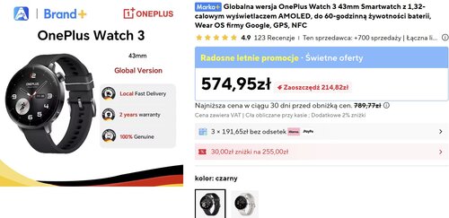 OnePlus Watch 3