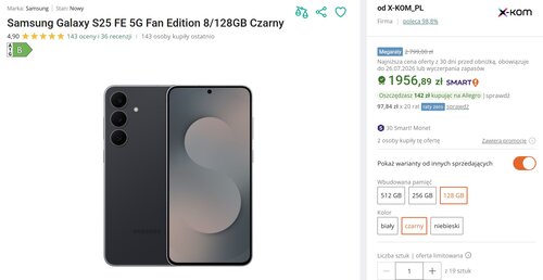 Samsung Galaxy S25 FE