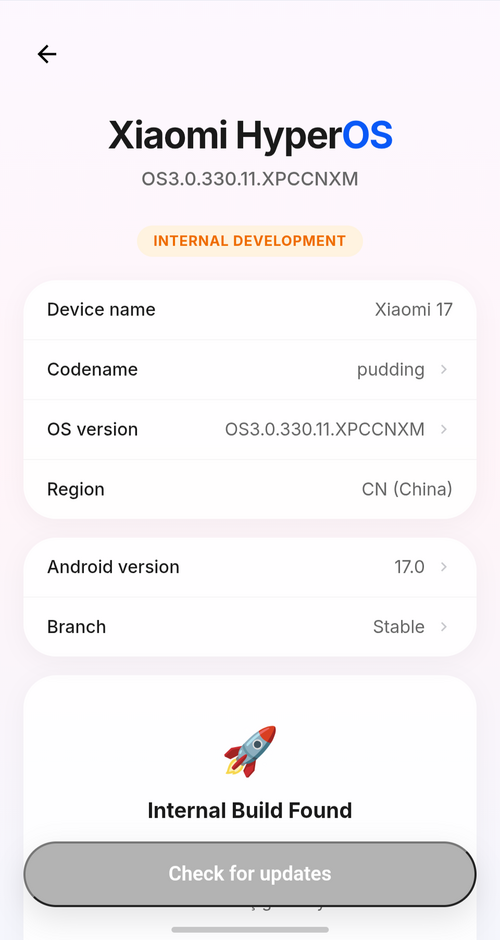 Xiaomi 17
