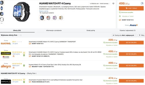 Huawei Watch Fit 4