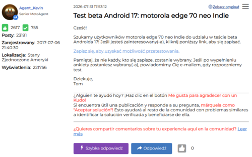 Motorola Edge 70 Neo