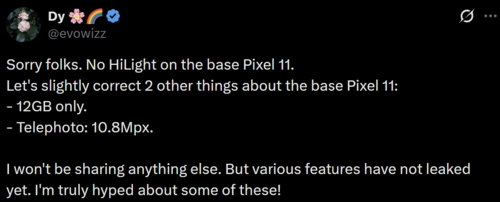 Google Pixel 11