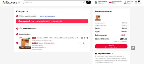 Honor 600 Pro w atracyjnej promocji na AliExpress