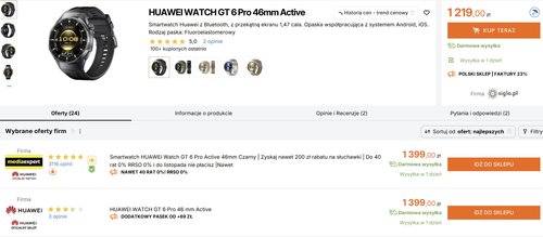 Huawei Watch GT 6 Pro