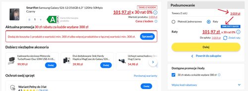 Samsung Galaxy S26 w promocji RTV EURO AGD