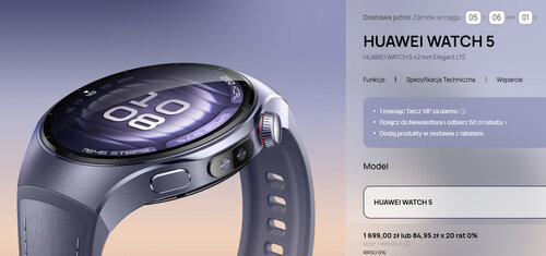 Huawei Watch 5 42 mm Elegant